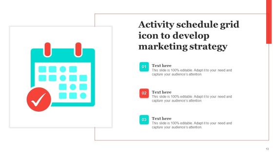 Schedule Grid Ppt PowerPoint Presentation Complete Deck With Slides Slide13