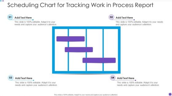 Scheduling Chart For Tracking Work In Process Report Download PDF