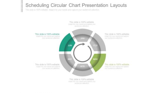 Scheduling Circular Chart Presentation Layouts