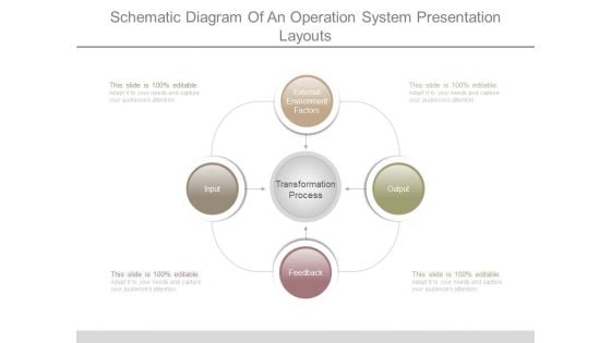 Schematic Diagram Of An Operation System Presentation Layouts