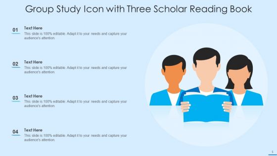 Scholar Icon Ppt PowerPoint Presentation Complete With Slides