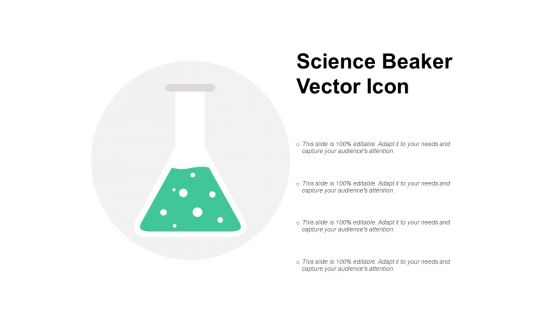 Science Beaker Vector Icon Ppt PowerPoint Presentation Outline Graphic Images
