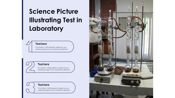 Science Picture Illustrating Test In Laboratory Ppt PowerPoint Presentation Layouts Design Templates PDF