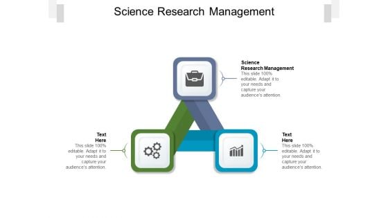 Science Research Management Ppt PowerPoint Presentation Slides Objects Cpb Pdf