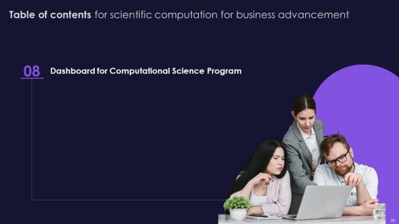 Scientific Computation For Business Advancement Ppt PowerPoint Presentation Complete Deck With Slides