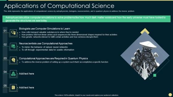 Scientific Computing IT Applications Of Computational Science Ideas PDF