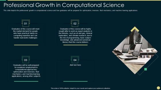 Scientific Computing IT Professional Growth In Computational Science Brochure PDF