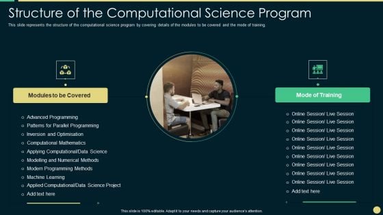 Scientific Computing IT Structure Of The Computational Science Program Ideas PDF