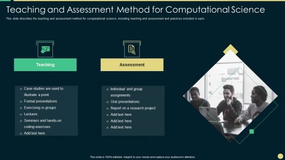 Scientific Computing IT Teaching And Assessment Method For Computational Science Mockup PDF