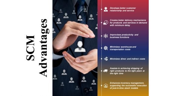 Scm Advantages Ppt PowerPoint Presentation Pictures Inspiration Scm Advantages Ppt PowerPoint Presentation Pictures Inspiration