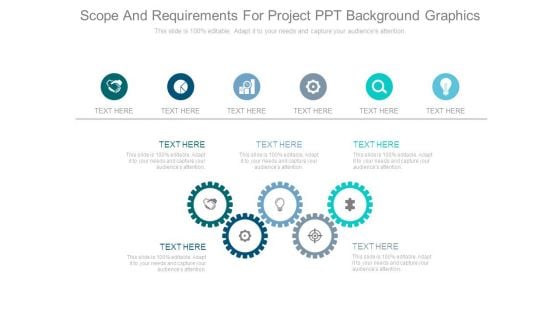 Scope And Requirements For Project Ppt Background Graphics