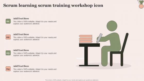 Scrum Learning Scrum Training Workshop Icon Download PDF