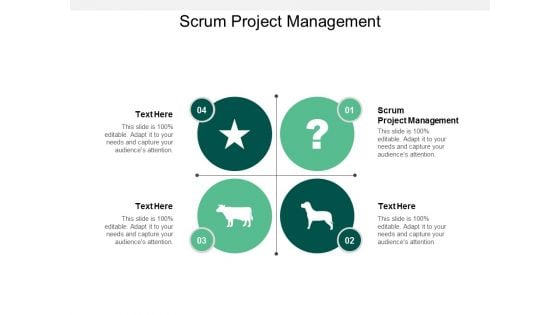 Scrum Project Management Ppt PowerPoint Presentation Professional Information Cpb