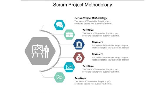 Scrum Project Methodology Ppt Powerpoint Presentation File Themes Cpb