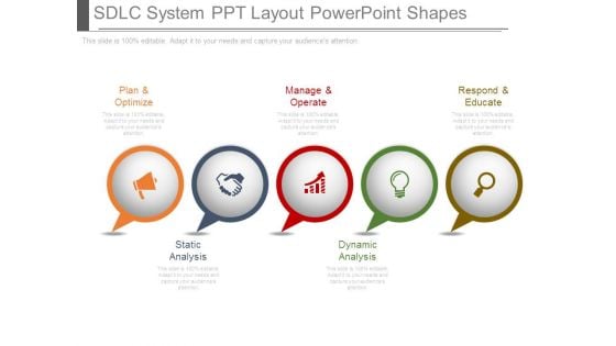 Sdlc System Ppt Layout Powerpoint Shapes