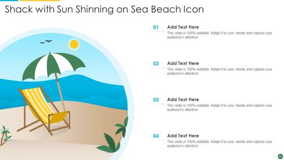 Sea Beach Icon Ppt PowerPoint Presentation Complete With Slides