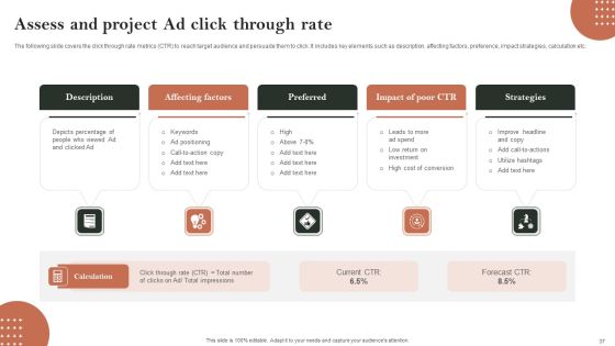 Search Engine Marketing Ad Campaign Administration To Optimize Web Ranking Ppt PowerPoint Presentation Complete Deck With Slides Slide37