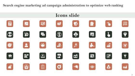Search Engine Marketing Ad Campaign Administration To Optimize Web Ranking Ppt PowerPoint Presentation Complete Deck With Slides Slide47