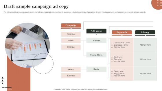 Search Engine Marketing Draft Sample Campaign Ad Copy Themes PDF