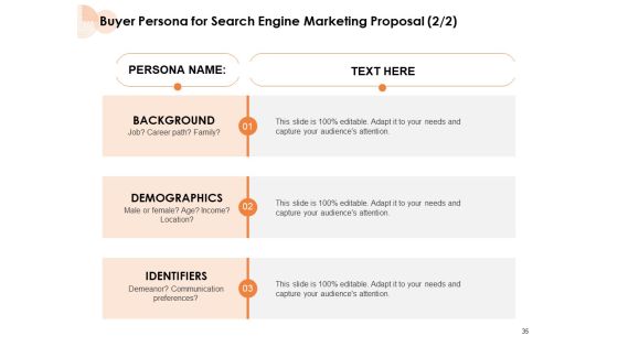 Search Engine Marketing Proposal Ppt PowerPoint Presentation Complete Deck With Slides Slide35