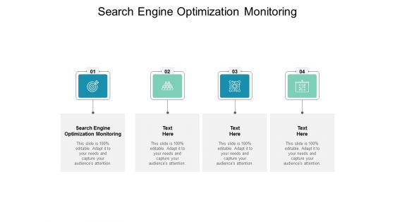 Search Engine Optimization Monitoring Ppt PowerPoint Presentation Infographic Template Deck Cpb