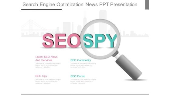 Search Engine Optimization News Ppt Presentation