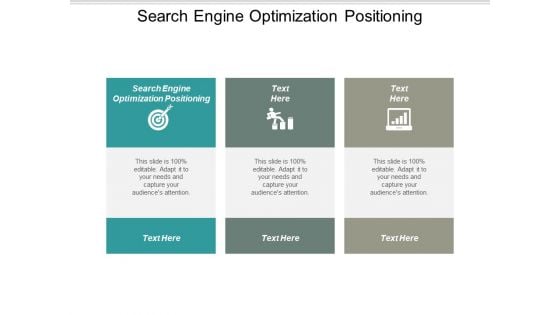 Search Engine Optimization Positioning Ppt PowerPoint Presentation Pictures Information Cpb