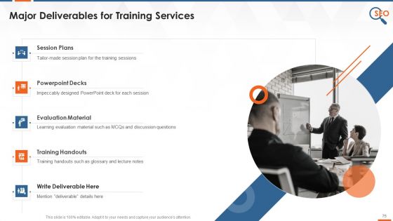 Search Engine Optimization Tool Google Search Console Training Deck On SEO Training Ppt