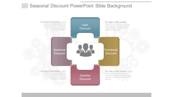 Seasonal Discount Powerpoint Slide Background