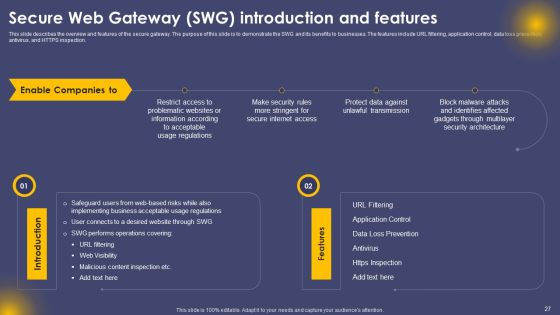 Secure Access Service Edge Cloud Security Model Ppt PowerPoint Presentation Complete Deck With Slides Slide27