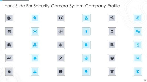 Security Camera System Company Profile Ppt PowerPoint Presentation Complete Deck With Slides