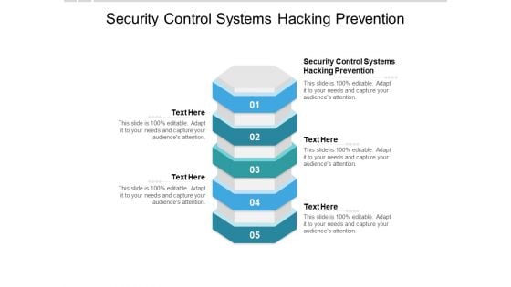 Security Control Systems Hacking Prevention Ppt PowerPoint Presentation Slides Design Inspiration Cpb