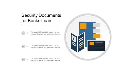 Security Documents For Banks Loan Ppt PowerPoint Presentation Visual Aids Outline