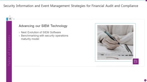 Security Information And Event Management Strategies For Financial Audit And Compliance Ppt PowerPoint Presentation Complete Deck With Slides Slide37