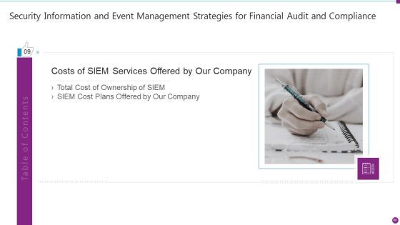 Security Information And Event Management Strategies For Financial Audit And Compliance Ppt PowerPoint Presentation Complete Deck With Slides Slide40