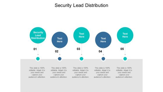 Security Lead Distribution Ppt PowerPoint Presentation Outline Skills Cpb
