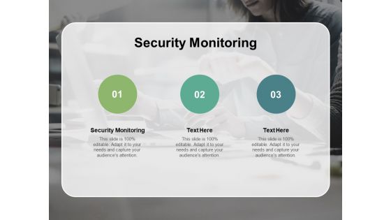 Security Monitoring Ppt PowerPoint Presentation Portfolio Graphics Tutorials Cpb