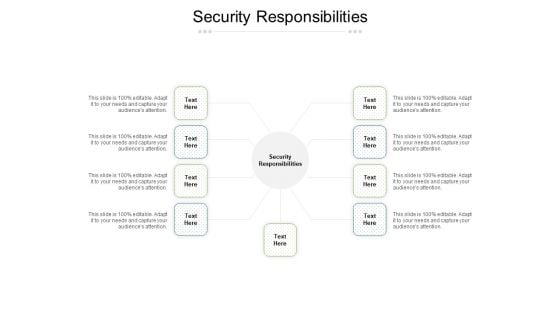 Security Responsibilities Ppt PowerPoint Presentation Gallery Styles Cpb Pdf