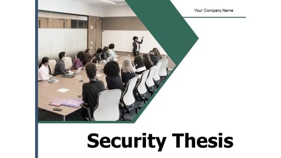 Security Thesis Process Research Introduction Ppt PowerPoint Presentation Complete Deck