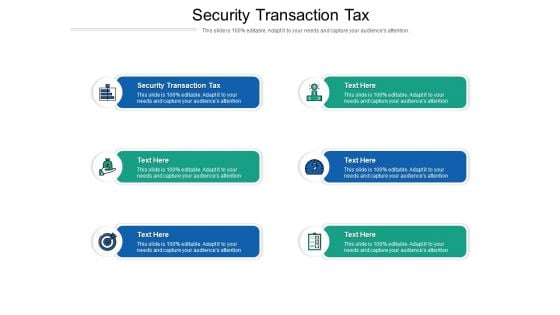 Security Transaction Tax Ppt PowerPoint Presentation Layouts Files Cpb Pdf