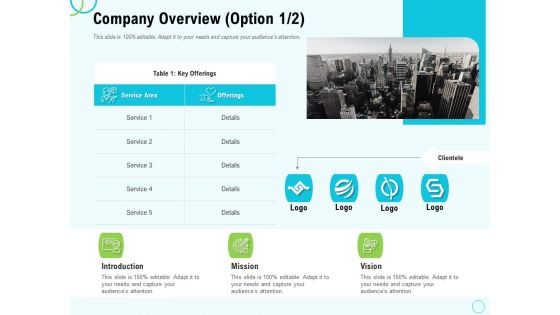 Seed Capital Company Overview Introduction Ppt PowerPoint Presentation Slides Vector PDF