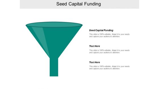 Seed Capital Funding Ppt PowerPoint Presentation Gallery Sample Cpb