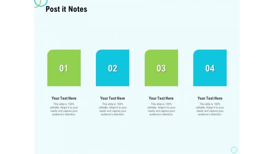 Seed Capital Post It Notes Ppt PowerPoint Presentation Gallery Sample PDF