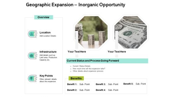 Seed Funding Pitch Deck Geographic Expansion Inorganic Opportunity Ppt Layouts Gridlines PDF