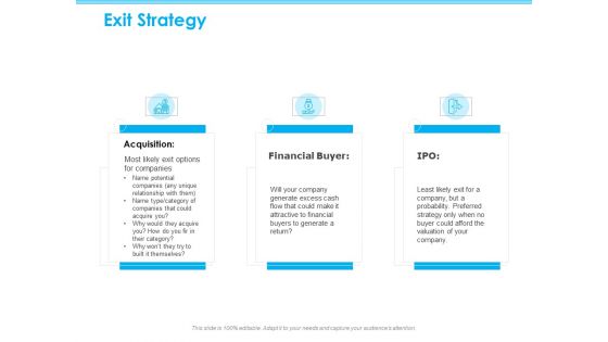 Seed Growth Investing Exit Strategy Ppt PowerPoint Presentation Show Shapes