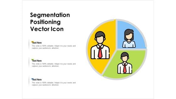 Segmentation Positioning Vector Icon Ppt PowerPoint Presentation Professional Master Slide