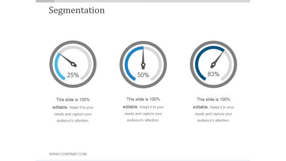 Segmentation Ppt PowerPoint Presentation Shapes