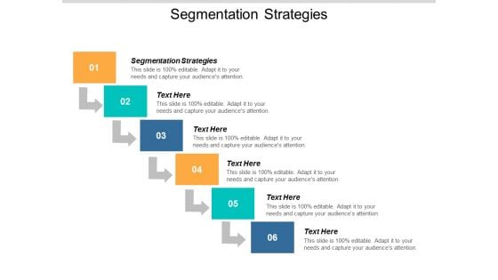 Segmentation Strategies Ppt PowerPoint Presentation Show Objects Cpb