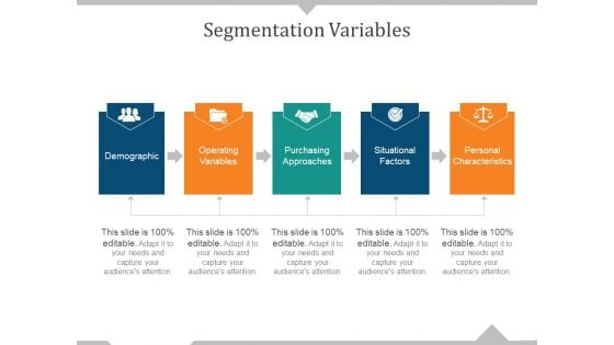 Segmentation Variables Ppt PowerPoint Presentation Ideas Design Ideas