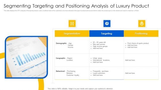 Segmenting Targeting And Positioning Analysis Of Luxury Product Guidelines PDF